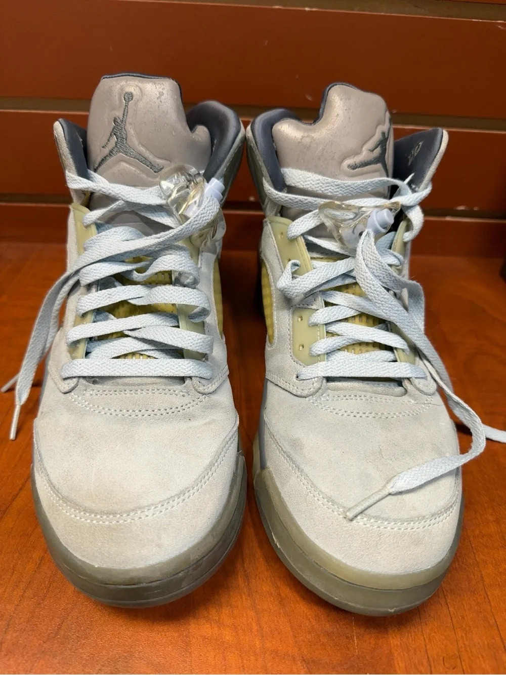 Air Jordan 5 Retro Stealth 2.0 Gray Suede Sneakers Men’s Size 11 DD0587-140